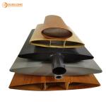 Exterior Curtain Wall Metal Facade Decorative Sun Shade Panel Aluminum Louver