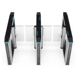 304 Stainless Steel Automated Turnstile Security Gate Smart Card Reader