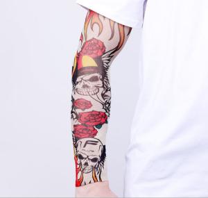 Wholesale Tattooing Tattoo Sleeve,Summer Sun Cuff, Tattoo, Pattern, Personality Fashion Tattoo;Fabric: nylon 92%,Size: length 35cm from china suppliers