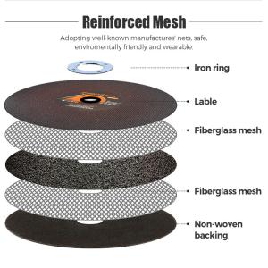 Wholesale 30 Grit To 600 Grit Abrasive Cutting Discs Environmentally Friendly 4'' Cut Off Wheel from china suppliers