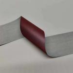 Red Highlight Reflective Fabric Sew On For Fashion Garments Bags Workwear Frock