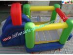 Customized Mini Nylon Inflatable Bounce Houses , Bounce Slide House For Kids