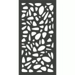 Freestanding 900*1800mm Metal Decorative Panels Corten Steel Privacy Screen