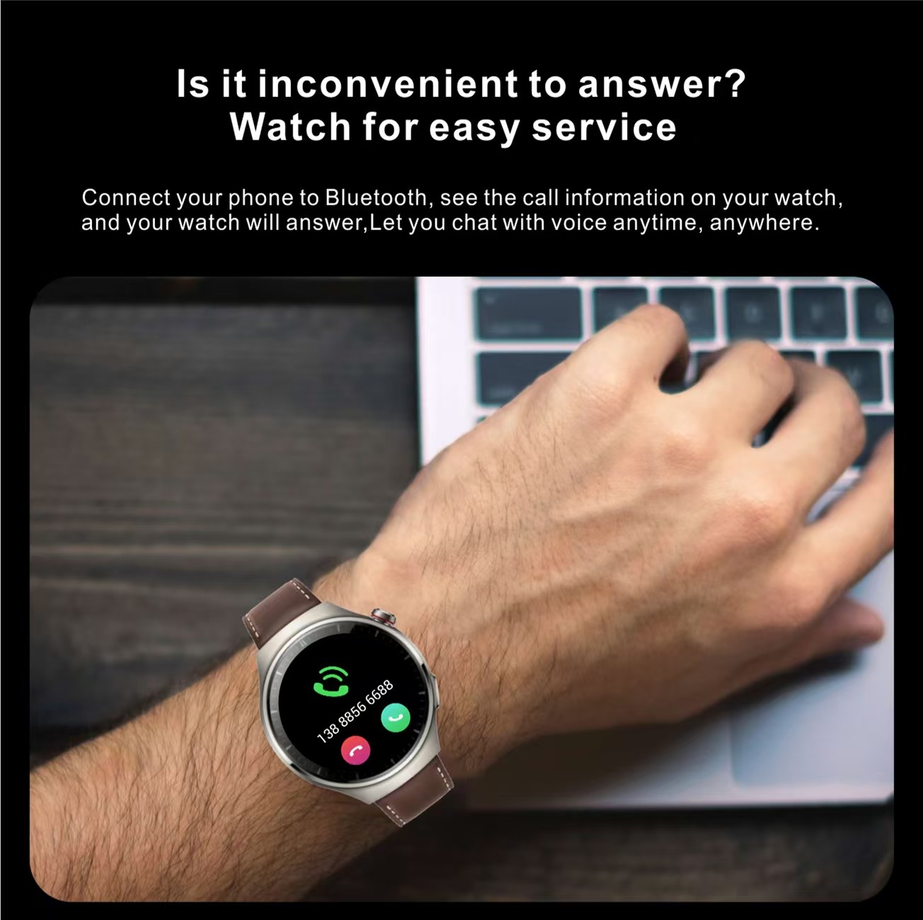 S20 Max Business Men Smart Watch 1.62-inch Screen Waterproof Wireless Charging BT Call