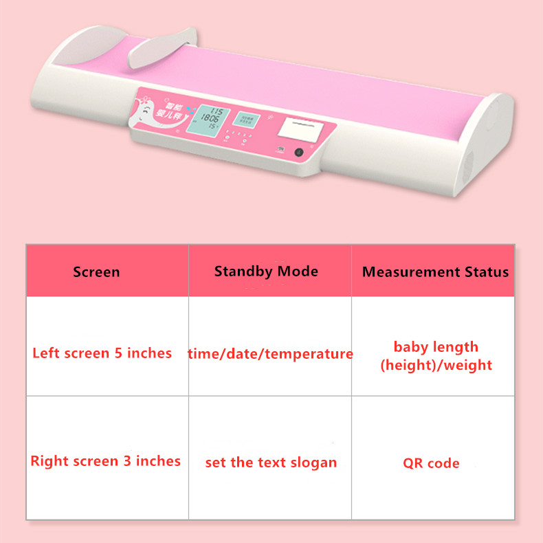 SH-3008 Baby Weight Machine Baby Height Measuring scale For 0-3 Years