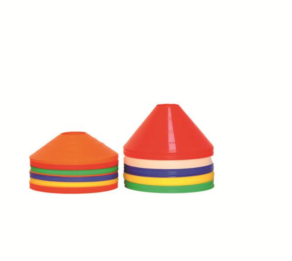 Customized Size Tourtop Soccer Football Basketball Kids Field Marker 50pcs Discs
