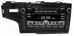 Ouchuangbo In Dash GPS Navi DVD Stereo Honda Fit 2014 Radio 3G Wifi Capacitive