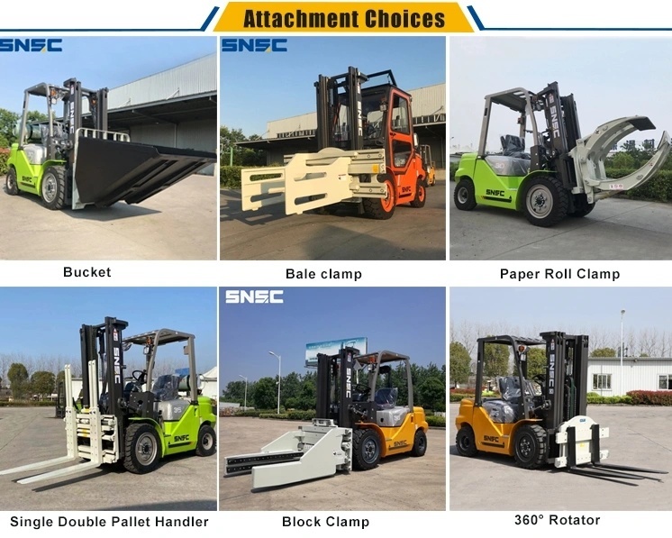 China Snsc 2ton 2.5ton 3ton 3.5ton Gas Forklift FL35 with Japan Nissan Engine