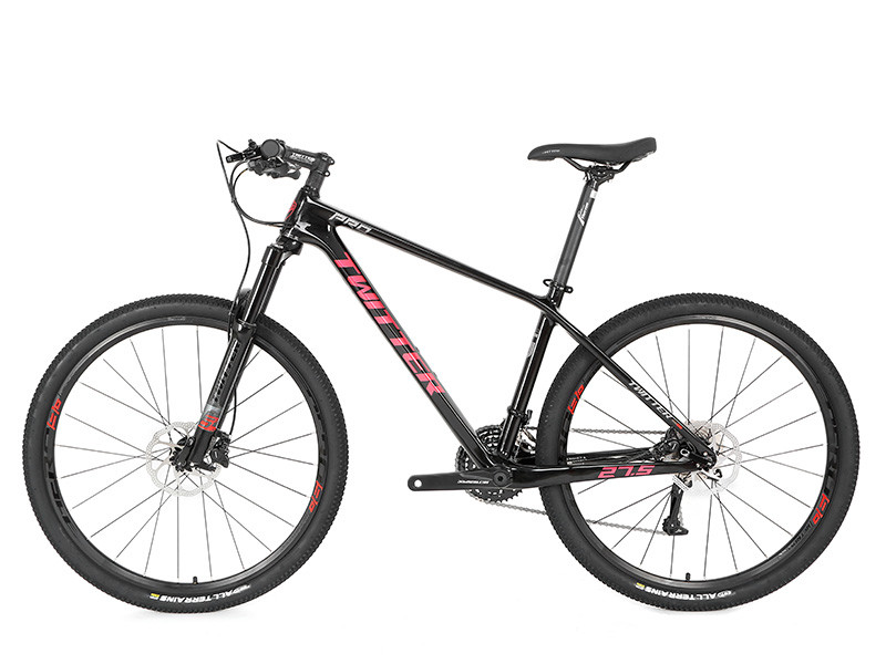 Twitter Carbon Fiber Mountain Bike With ISO9001 Certification