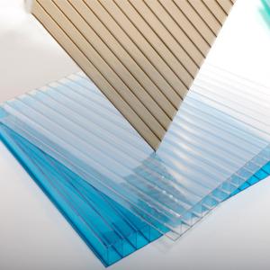 Wholesale Anti-uv 8mm Polycarbonate （PC) Hollow Sheet For Greenhouse from china suppliers