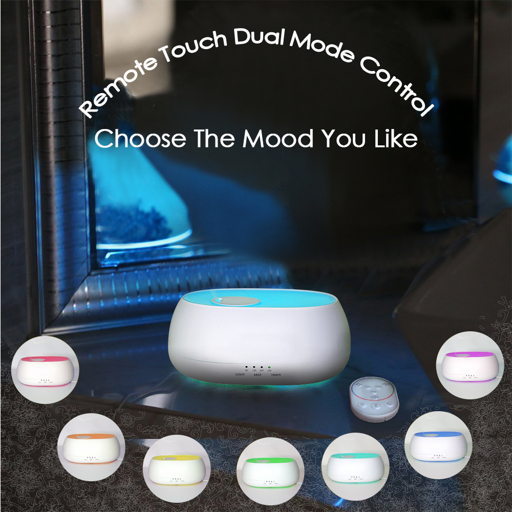 Homefish Smart Aroma Diffuser Oil Custom Diffuser Machine Ultrasonic Electric 500ml Aroma Diffuser