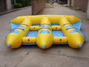 Wholesale Hot Air Welded Inflatable Flying Fish Boat for 6 Passengers from china suppliers