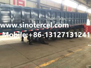 Wholesale Steel Transportation Semi Tipper Truck 6 Axle Semi Tipper Trailer from china suppliers