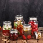 150ml 250ml 380ml White Glass Jars For Food glass Packaging ,all kinds of food