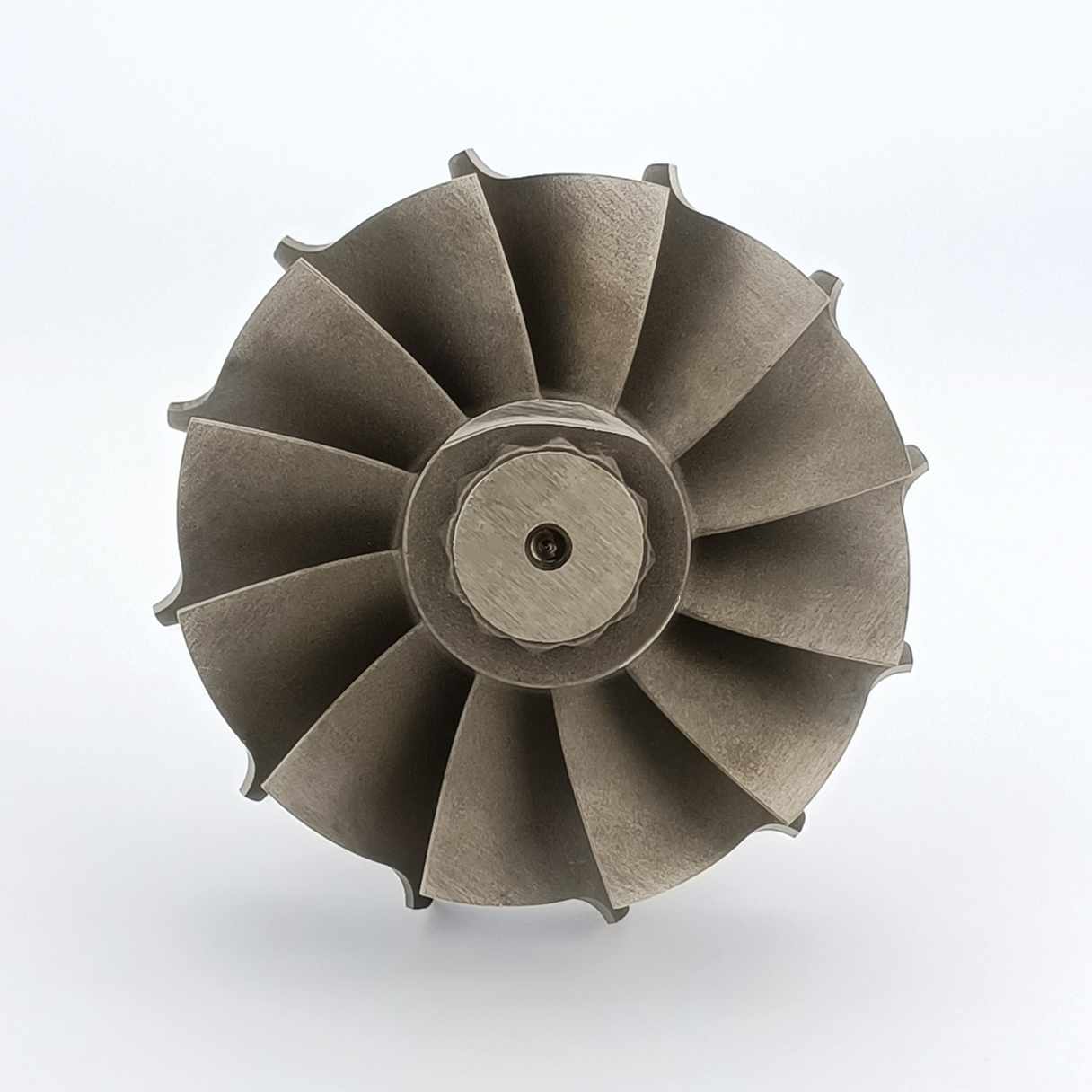 MS-TECH Turbo HX50 Turbine Wheel Shaft 3534287 Ind 86mm Exd 77mm Blades12