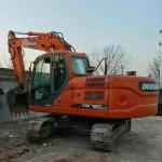 Used Doosan DX150LC Excavator 0.58m3 Bucket Capacity