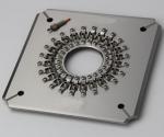 24 Connectors SMA905 Polish Jig , Fiber Polishing Plate Long Service Life