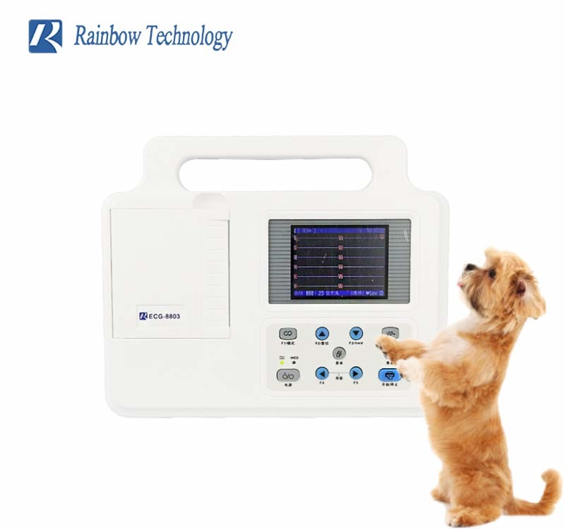 GB/T18830-2009 12 Leads Portable Vet ECG Machine