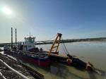 WN250 Sand Pump Powerful Cutting Suction Dredger 16kw Rexroth For Waterway