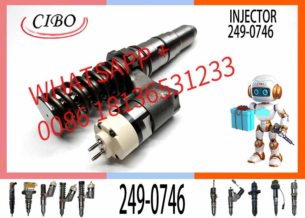 C+ For excavator injector assy 249-0746 392-0200 392-0202 250-1302 250-1304 for engine 3516B 3516C 3512B 3561B