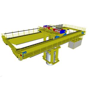 Wholesale 450T Load Double Girders EOT Workshop Overhead Crane Heavy Duty from china suppliers