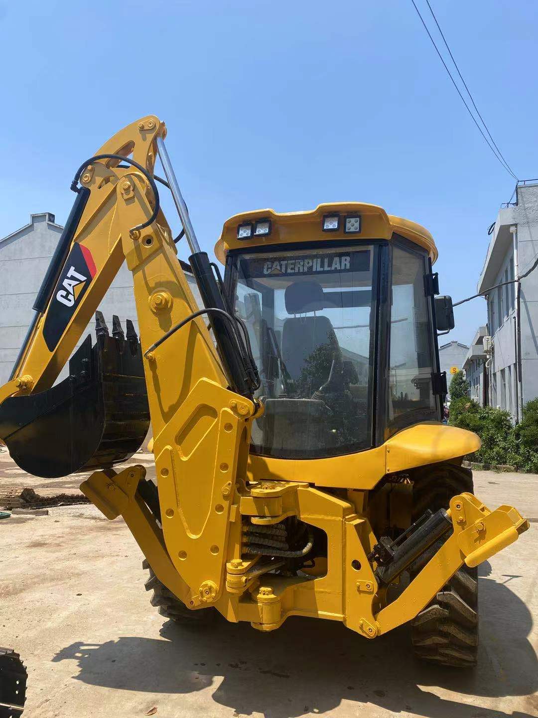 Used Retro Excavator 420F Caterpillar 420 420F CAT420 Machinery Backhoe Excavator Loader