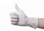 9 Inch Disposable Non Sterile Gloves , Sterile White Medical Examination Gloves