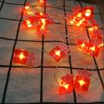 Christmas Decoration Lights 6.6 Feet 20 LEDs Indoor and Outdoor Christmas Tree
