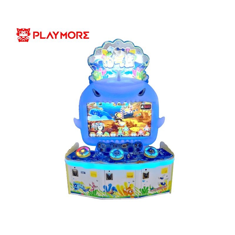 3D Underwater World Ticket Redemption Game 47'' LED Large Screen 250W