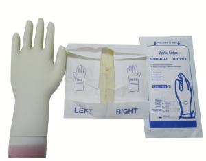 Wholesale Comfortable Sterile Latex Surgical Gloves Micro Rough Surface Texture from china suppliers