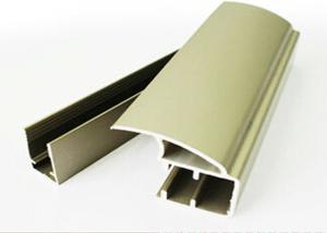 Wholesale Wardrobe Anodizing Aluminum Profiles , Furniture Powder Coating Aluminum Frame from china suppliers