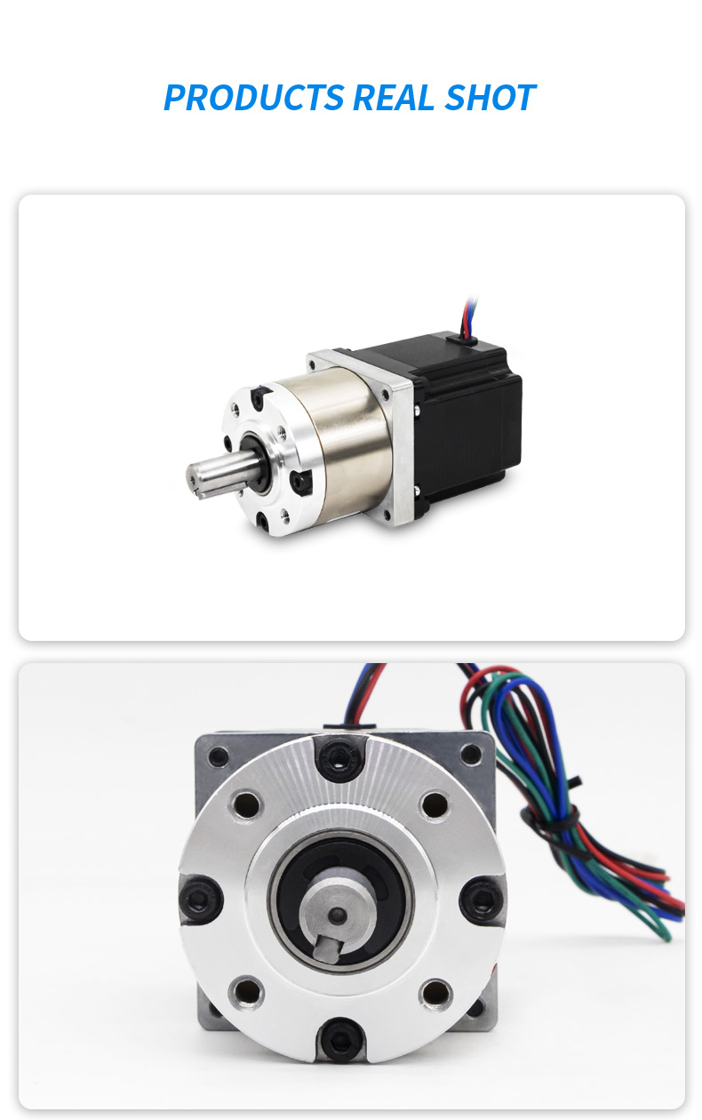 2 Phase 2A Current Hybrid High Precision Nema 23 Stepper Motor With Brake for CNC Model