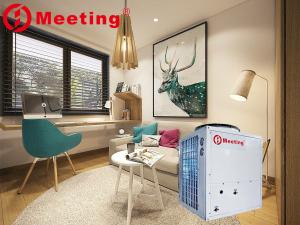 Wholesale Meeting center house air condition,heating cooling and domestic hot water, air to water heat pump 220V/380V 12-20kw from china suppliers