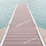 Marine Gangway Aluminum Floating Pontoon Dock Commercial Dock Pier 15mm