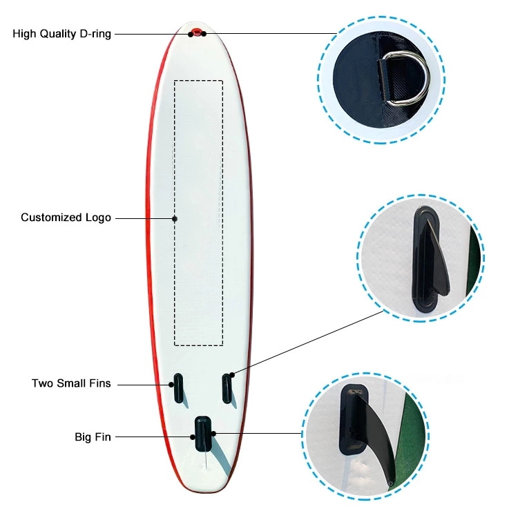 Rigid Stand Up Paddle Board Foldable Inflatable Windsurfing Board