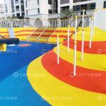 SGS Certificated Non-toxic Playground Safety Flooring EPDM Sports Flooring