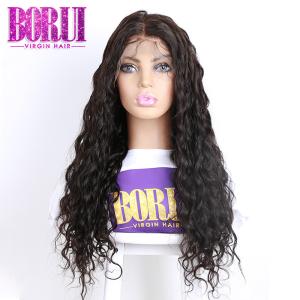 Wholesale Water Wave Brazilian Human Hair Wigs Human Hair Lace Front Cuticle Aligned Hair Wig from china suppliers