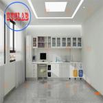 Adjustable Shelves Three Section Slider Hospital Medical Cabinet Hong Kong