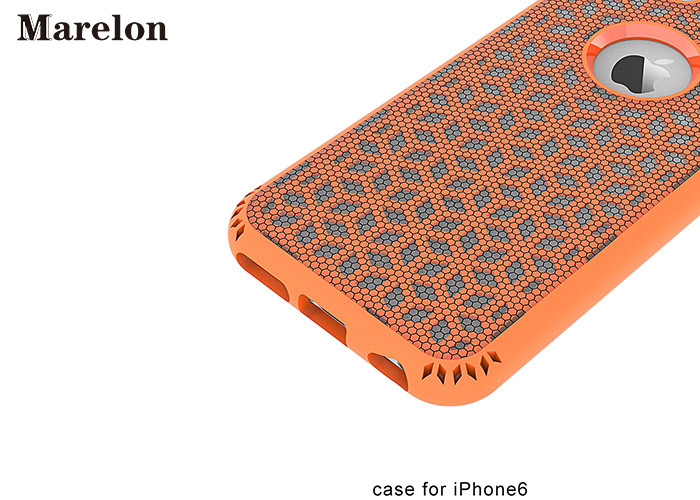 Creative Grid Protective TPU Phone Case All Round Protection For Iphone 6 6s