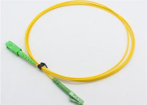 Wholesale 100% Clean No Dust Fibre Optic Patch Leads LC APC - SC APC SM 9 / 125 Simplex 2mm 3M from china suppliers