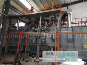 Wholesale Sa2.5 Hanging Chain Shot Blasting Equipment For Brakes Cleaning from china suppliers