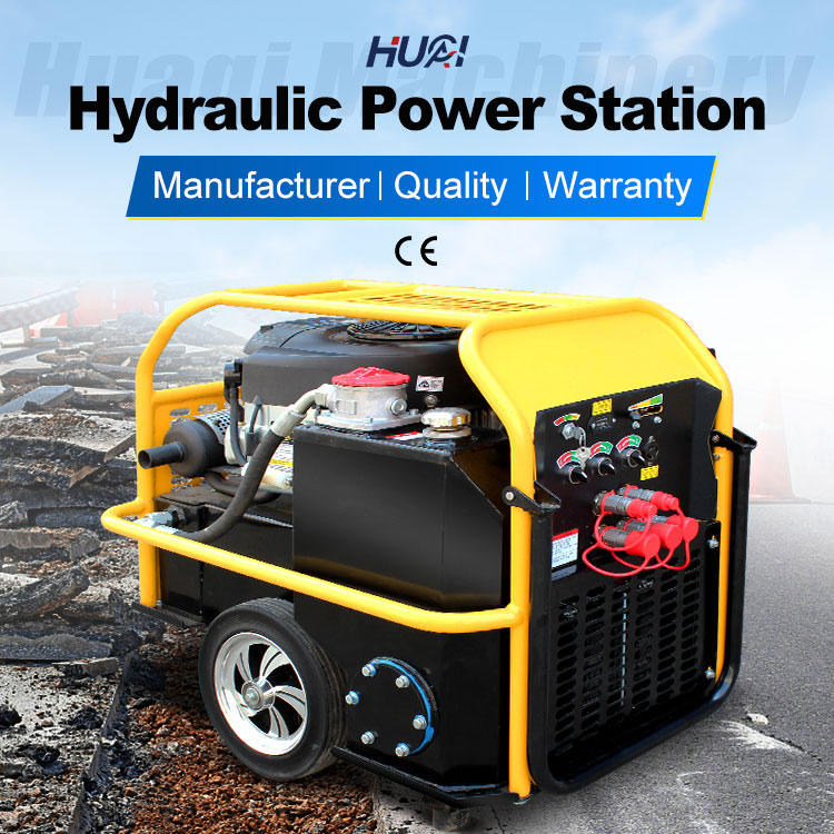 Standard Structure High Pressure Hydraulic Pump Power Pack Station for Heavy Machinery