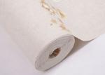 Beautiful Light Pink Rustic Floral Wallpaper Waterproof for Hotel , House