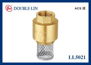 Wholesale BS2779 4 Inch Female Brass Spring Check Valves from china suppliers
