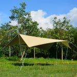 Outdoor Hexagonal Butterfly Portable Camping Sun Canopy Picnic Sun Protection