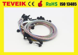 Wholesale DIN1.5 socket EEG cable eeg cup electrode, colorful medical EEG cable from china suppliers