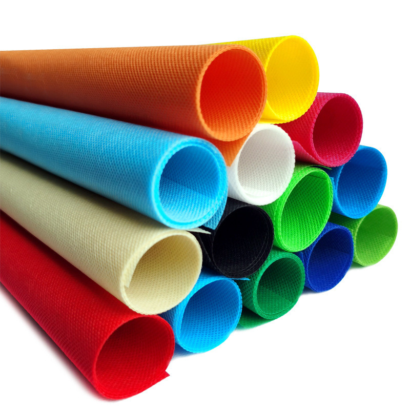100% Polyester PP Spunbond Non Woven Fabric With Rolls Packing Accept OEM / ODM