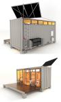 40ft 20ft Shipping Container House / Modern Shipping Container House For Office