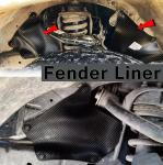 Toyota Land Cruiser Prado Front Car Fender Carbon Fiber Splash Guards Front Mud