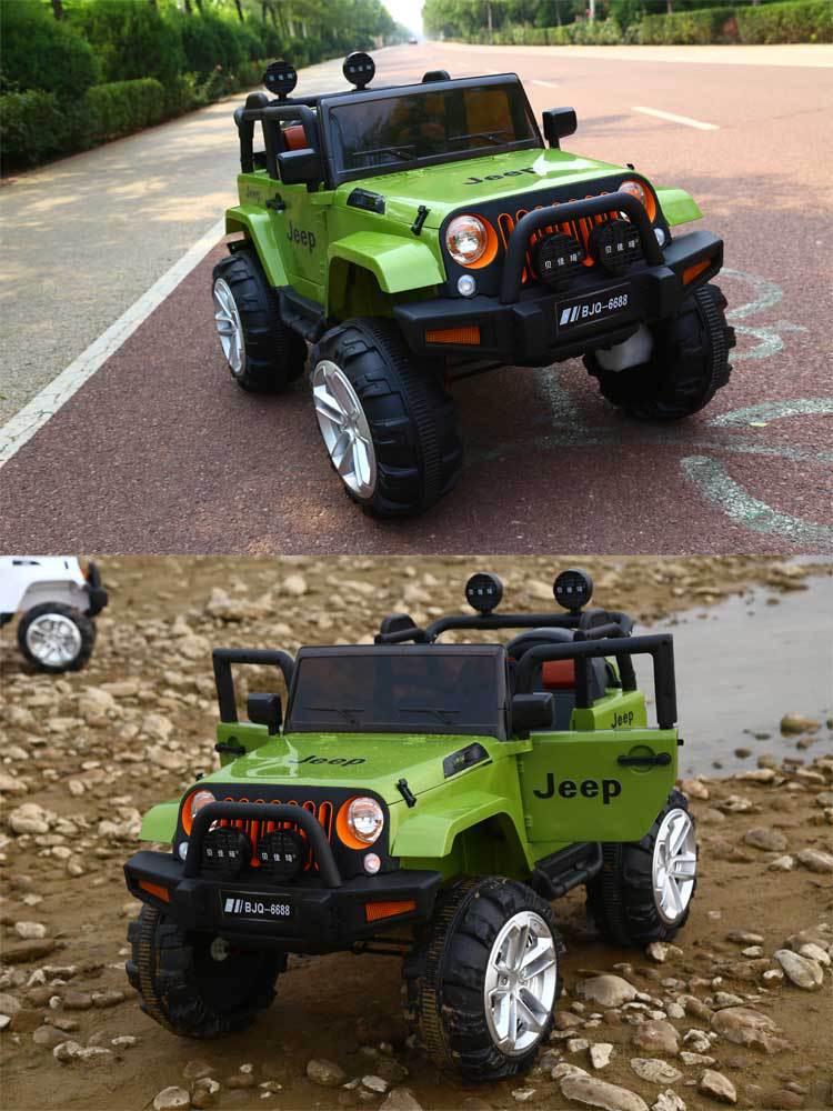 2022 Plastic Children's Ride On 12V Electric Car Toy for Kids Product Size 125X75X80CM
